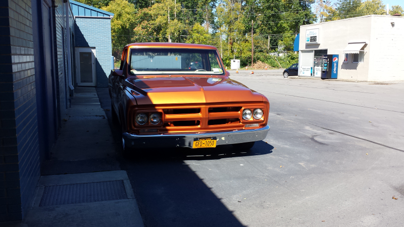 Illustration for article titled C10(?) Restomod Spotted In The Wild